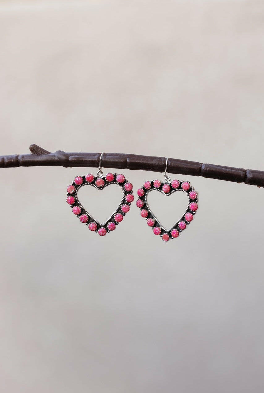 With All My Heart Stone Earrings | Krush Exclusive-Stud Earrings-Krush Kandy, Women's Online Fashion Boutique Located in Phoenix, Arizona (Scottsdale Area)