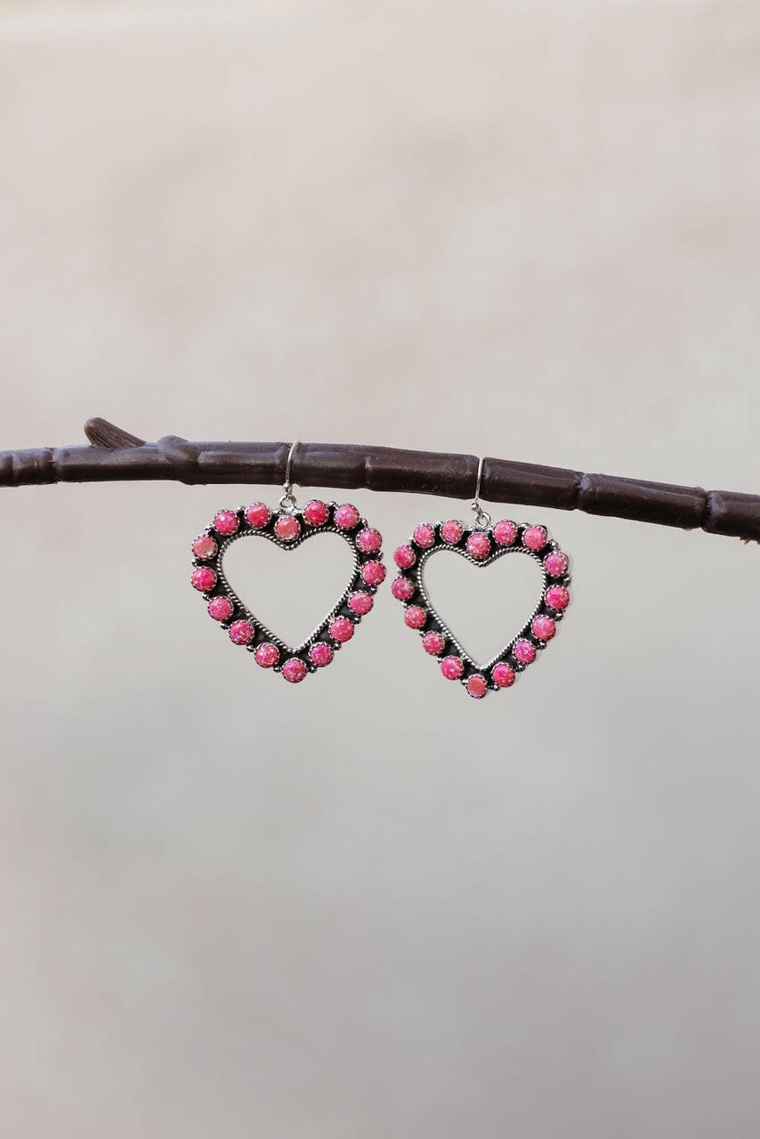 With All My Heart Stone Earrings | Krush Exclusive-Stud Earrings-Krush Kandy, Women's Online Fashion Boutique Located in Phoenix, Arizona (Scottsdale Area)