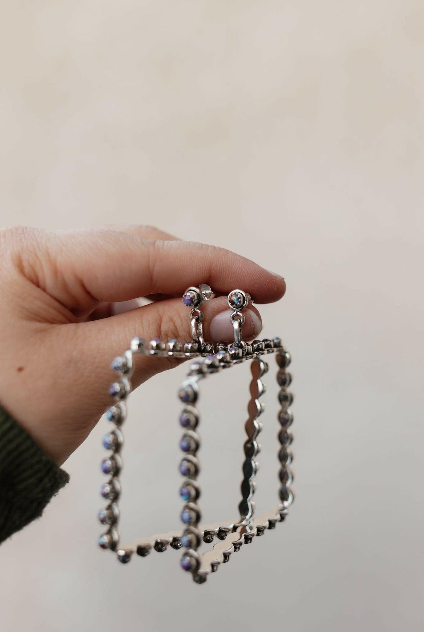 Shape Of You Stone Earrings-Stud Earrings-Krush Kandy, Women's Online Fashion Boutique Located in Phoenix, Arizona (Scottsdale Area)