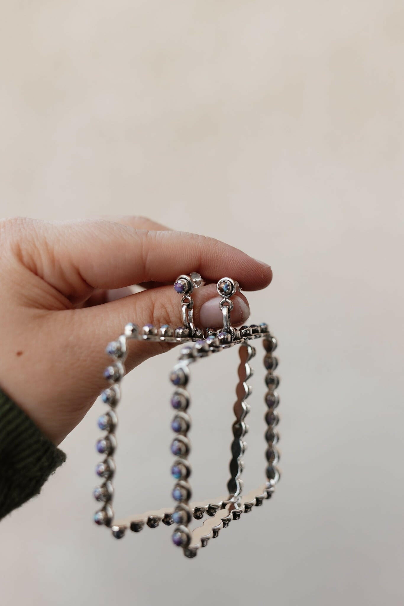 Shape Of You Stone Earrings-Stud Earrings-Krush Kandy, Women's Online Fashion Boutique Located in Phoenix, Arizona (Scottsdale Area)