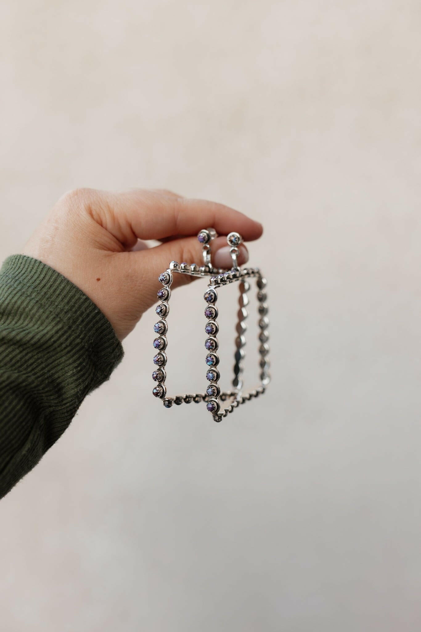 Shape Of You Stone Earrings-Stud Earrings-Krush Kandy, Women's Online Fashion Boutique Located in Phoenix, Arizona (Scottsdale Area)