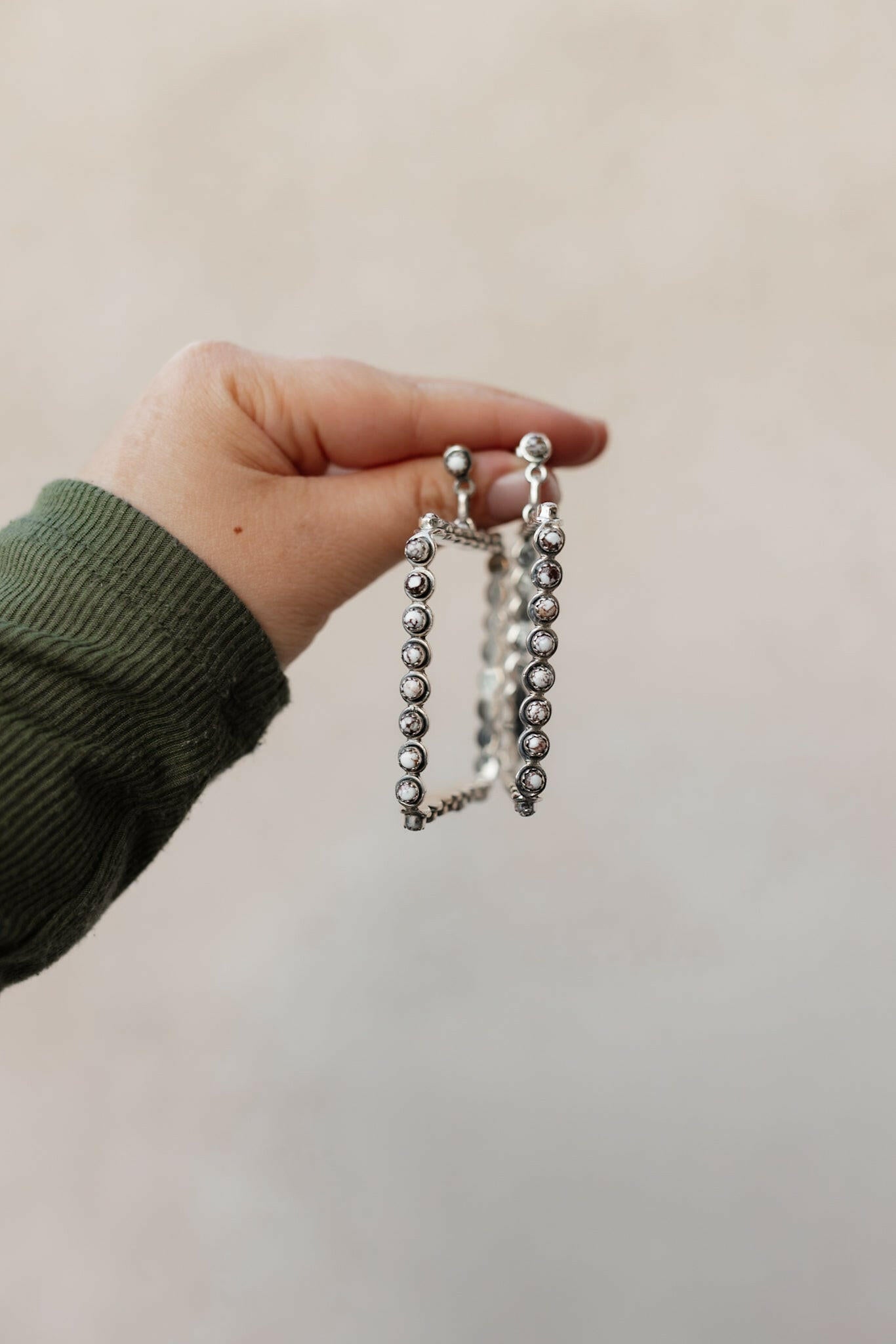 Shape Of You Stone Earrings-Stud Earrings-Krush Kandy, Women's Online Fashion Boutique Located in Phoenix, Arizona (Scottsdale Area)