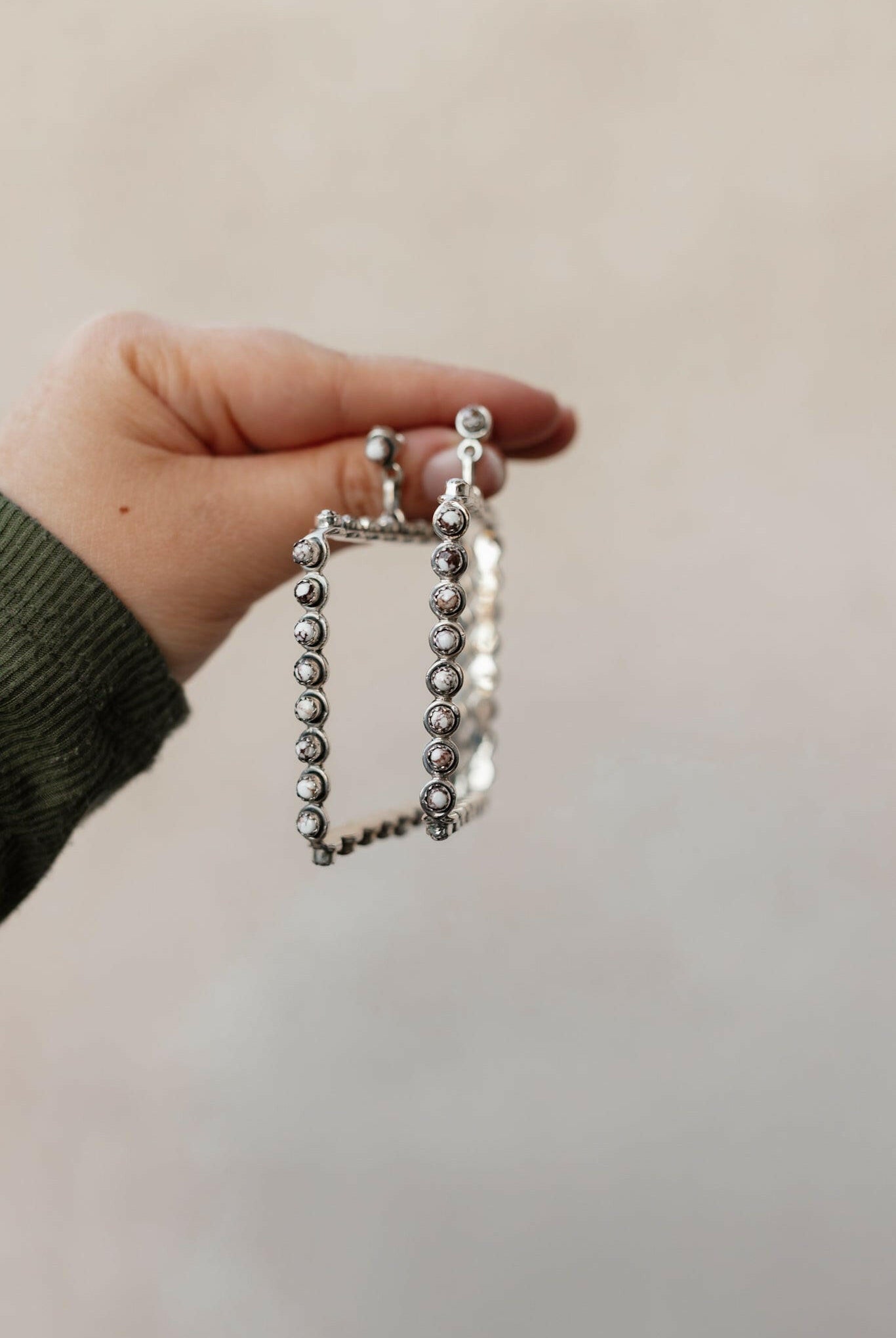 Shape Of You Stone Earrings-Stud Earrings-Krush Kandy, Women's Online Fashion Boutique Located in Phoenix, Arizona (Scottsdale Area)