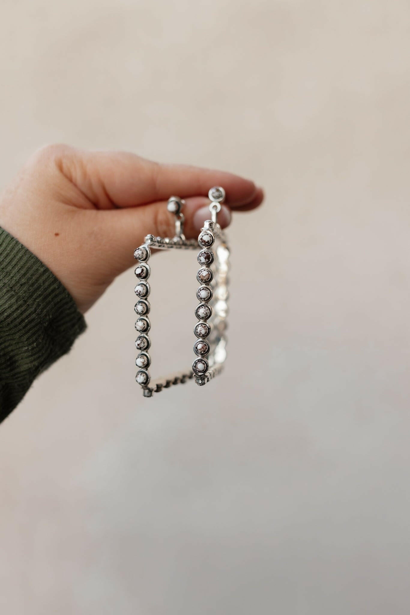 Shape Of You Stone Earrings-Stud Earrings-Krush Kandy, Women's Online Fashion Boutique Located in Phoenix, Arizona (Scottsdale Area)