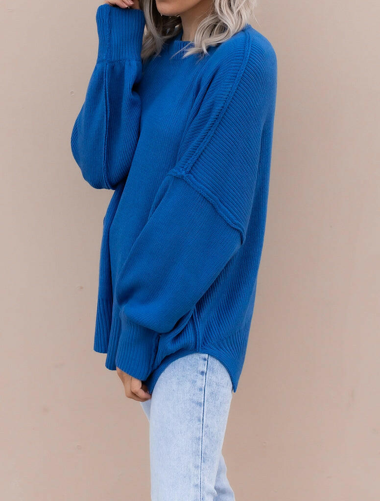 Everyday Elegance Side Slit Sweater | S-XL-Sweaters-Krush Kandy, Women's Online Fashion Boutique Located in Phoenix, Arizona (Scottsdale Area)