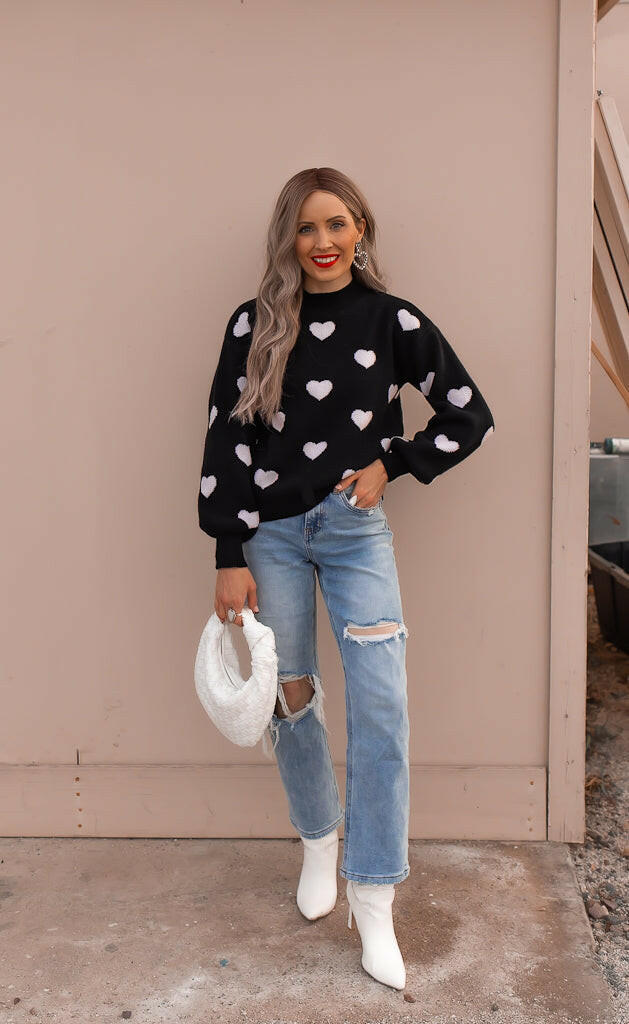 Heartfelt Bliss Sweater | S-XL-Sweaters-Krush Kandy, Women's Online Fashion Boutique Located in Phoenix, Arizona (Scottsdale Area)