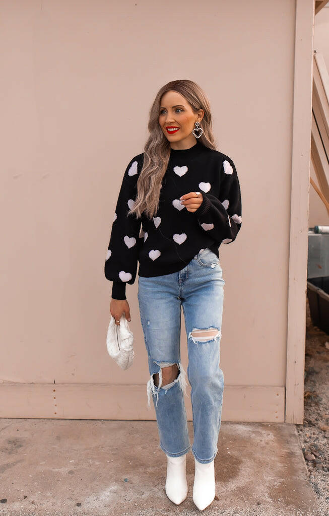 Heartfelt Bliss Sweater | S-XL-Sweaters-Krush Kandy, Women's Online Fashion Boutique Located in Phoenix, Arizona (Scottsdale Area)