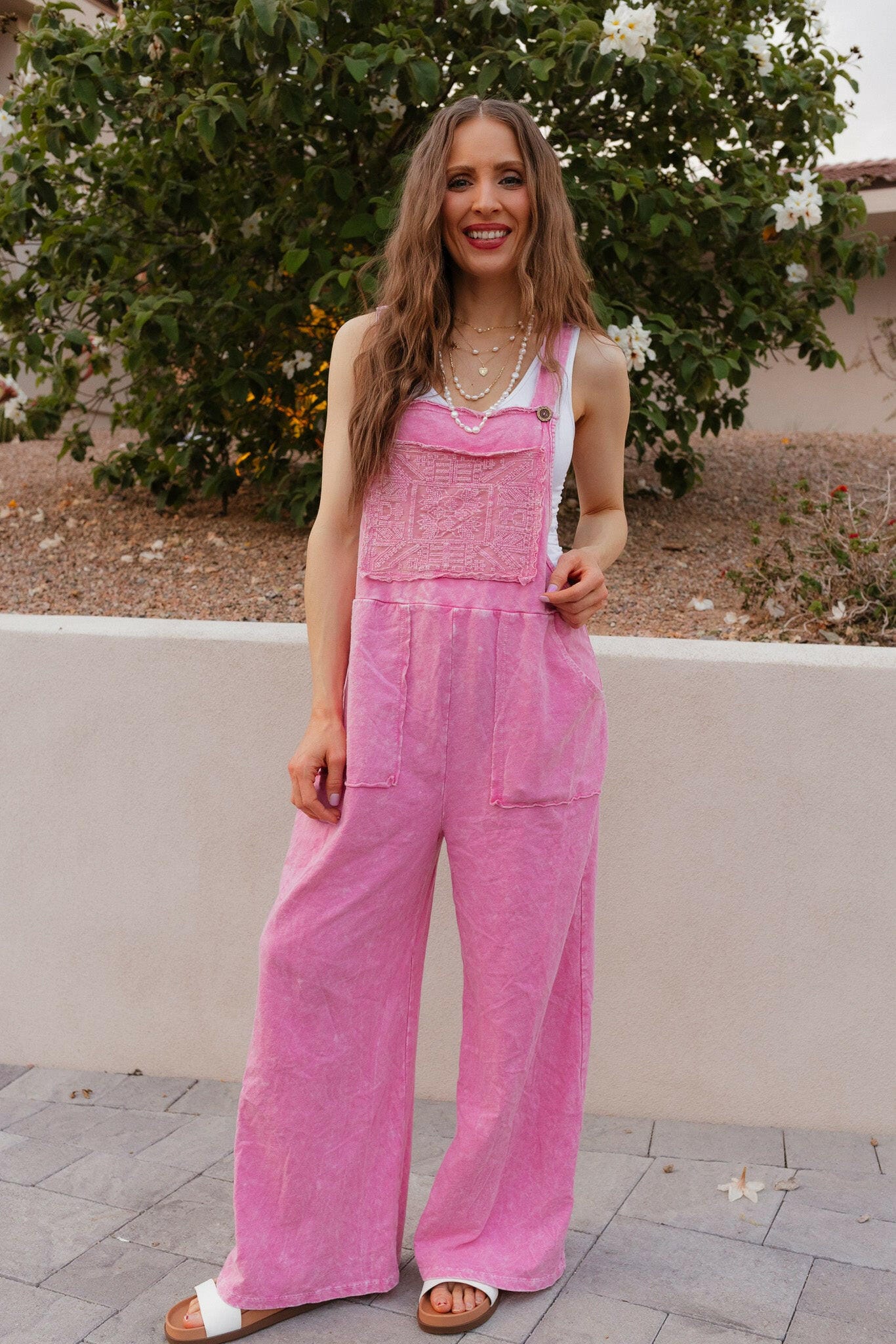 Mineral Wash Patched Pocket Jumpsuit Overall-Jumpsuits & Rompers-Krush Kandy, Women's Online Fashion Boutique Located in Phoenix, Arizona (Scottsdale Area)