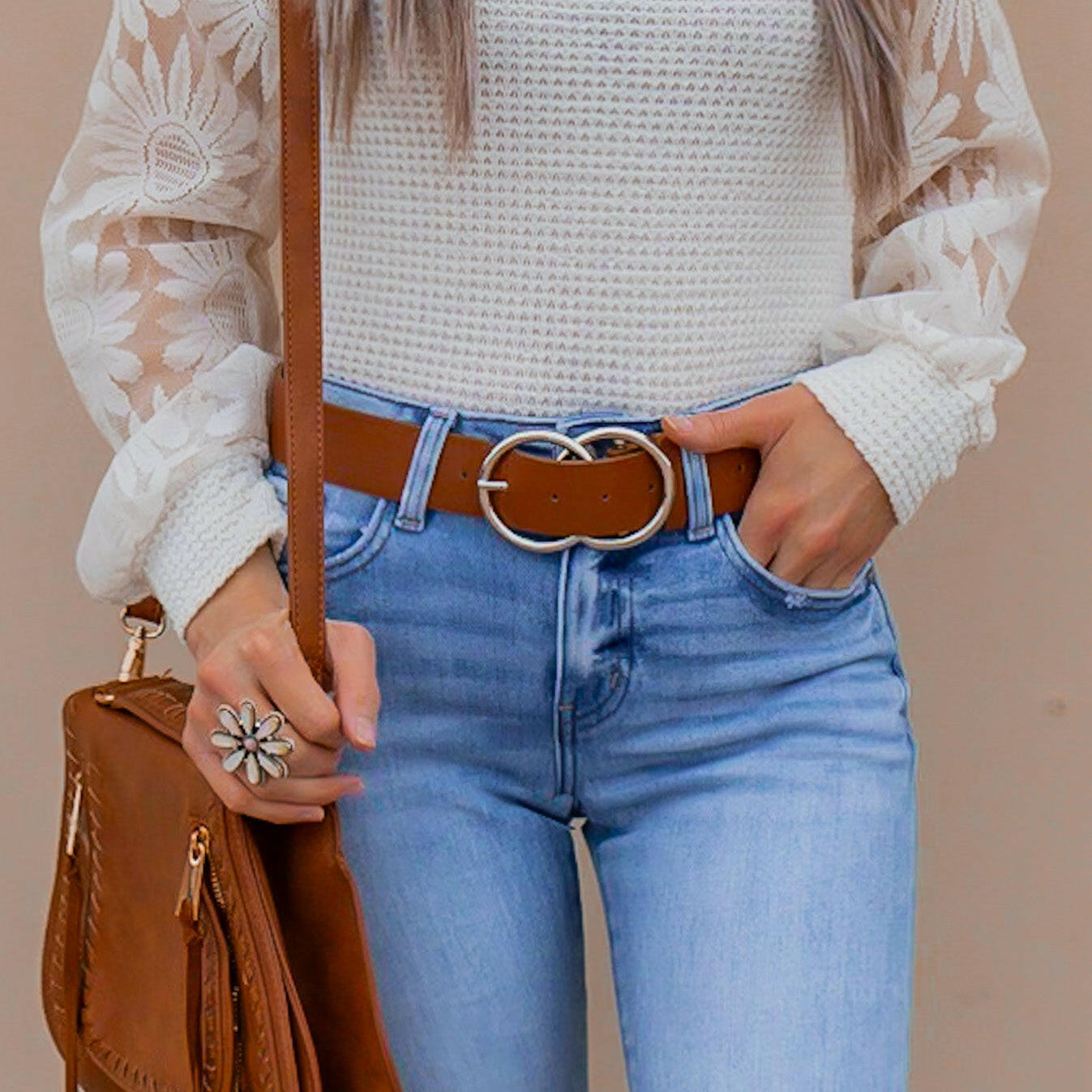 Double Trouble O Ring Belt-Belts-Krush Kandy, Women's Online Fashion Boutique Located in Phoenix, Arizona (Scottsdale Area)