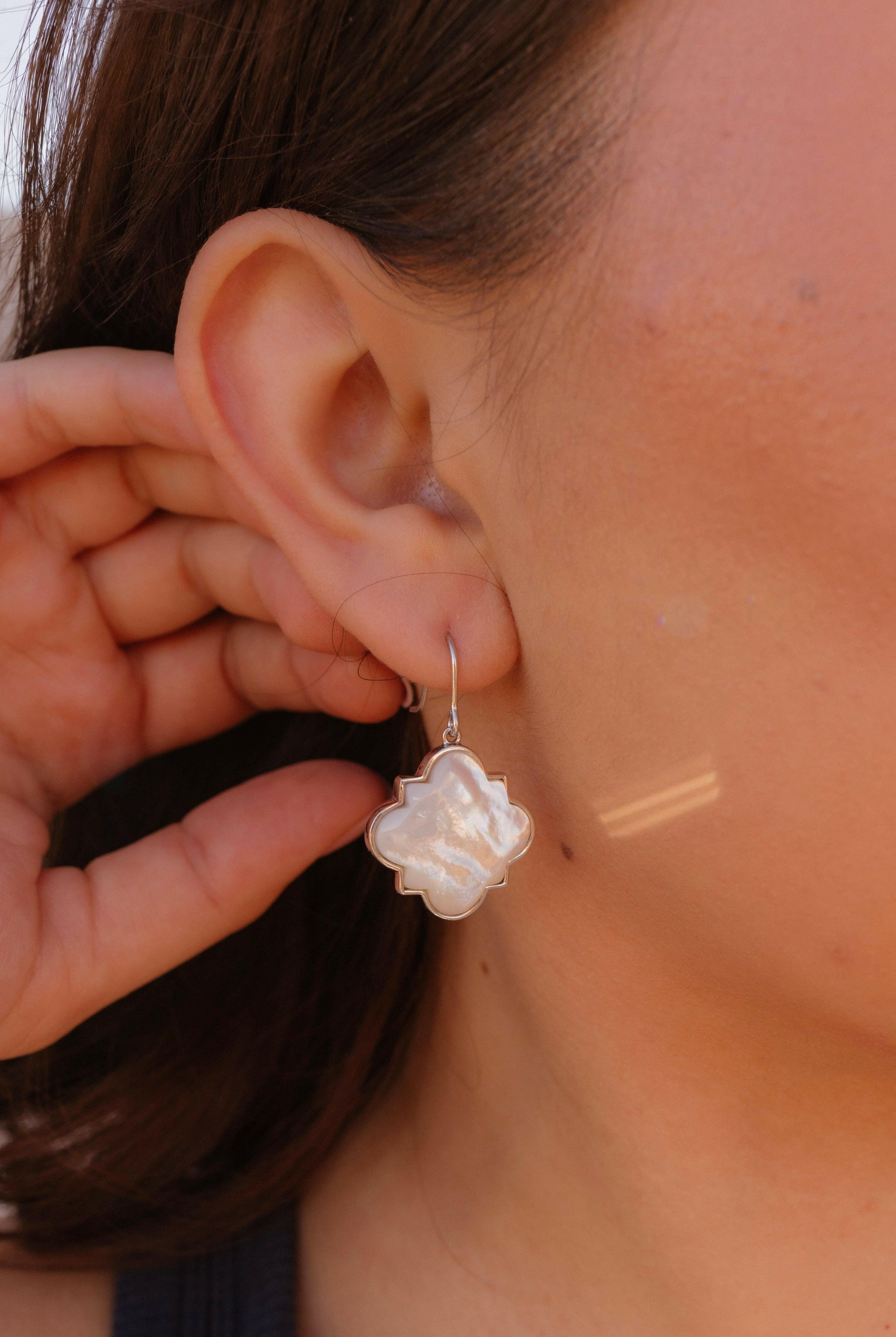 Kinsley Stone Drop Earrings-Drop Earrings-Krush Kandy, Women's Online Fashion Boutique Located in Phoenix, Arizona (Scottsdale Area)