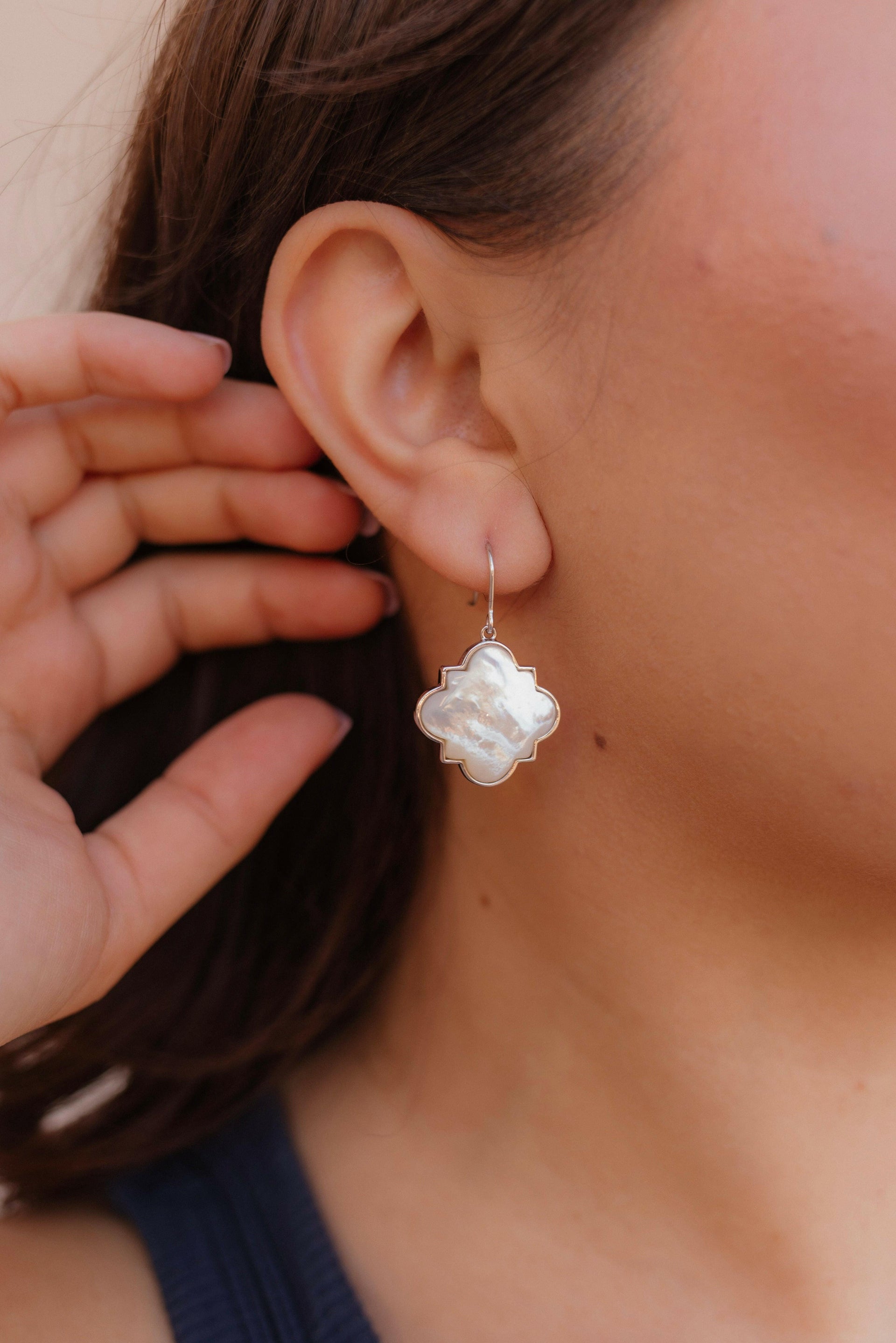 Kinsley Stone Drop Earrings-Drop Earrings-Krush Kandy, Women's Online Fashion Boutique Located in Phoenix, Arizona (Scottsdale Area)