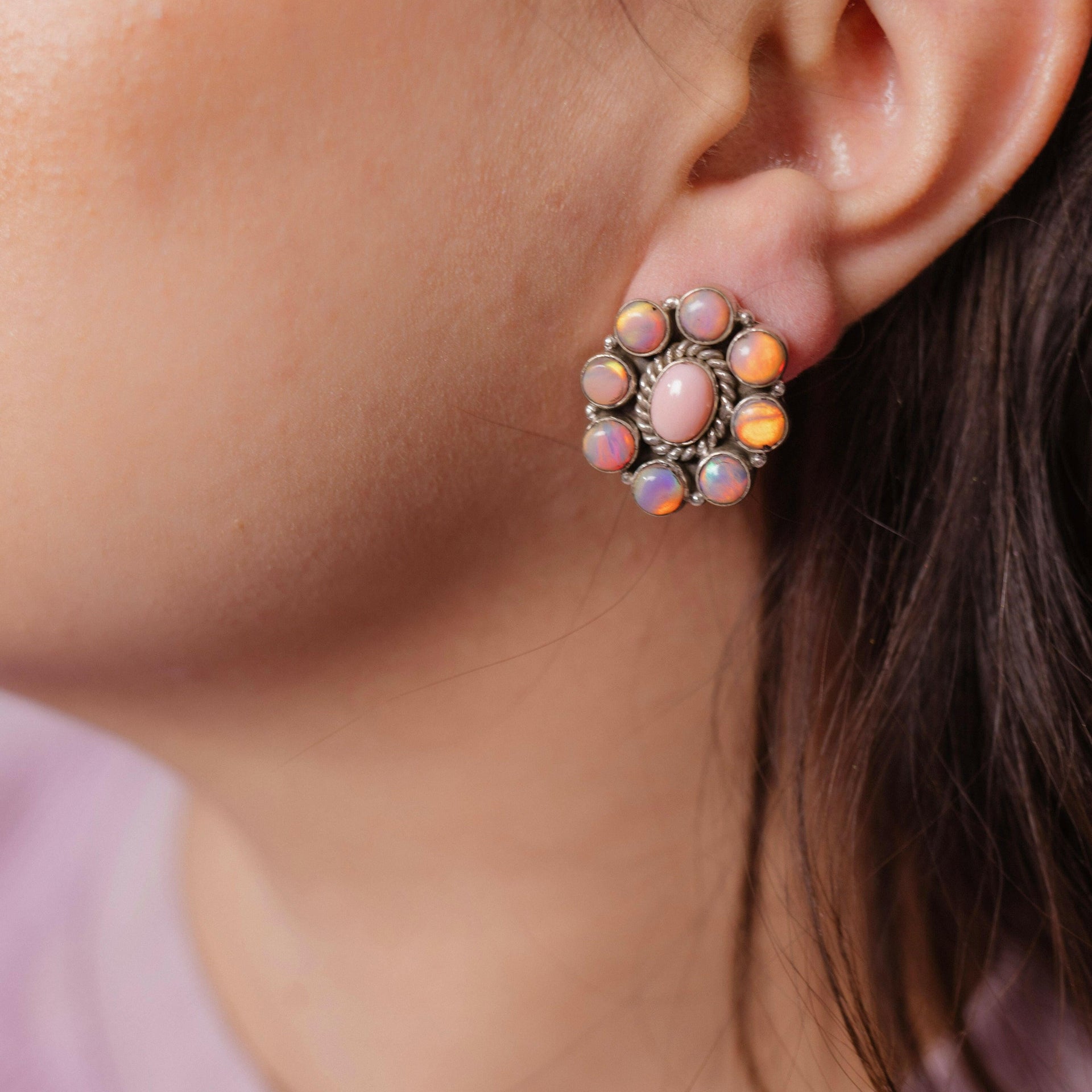 Krush Kandy Original Opal Earrings | Multiple Options-Stud Earrings-Krush Kandy, Women's Online Fashion Boutique Located in Phoenix, Arizona (Scottsdale Area)