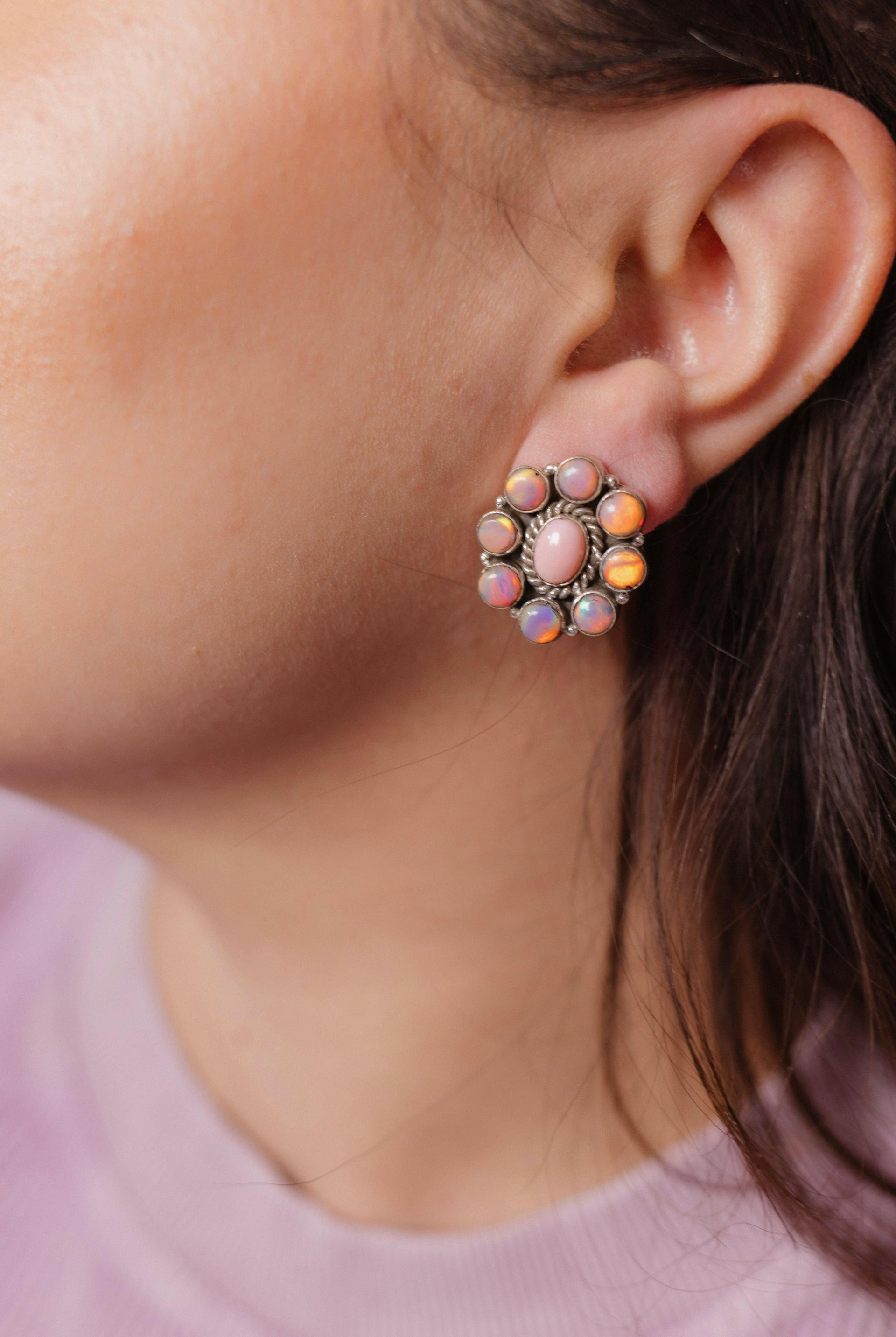 Krush Kandy Original Opal Earrings | Multiple Options-Stud Earrings-Krush Kandy, Women's Online Fashion Boutique Located in Phoenix, Arizona (Scottsdale Area)