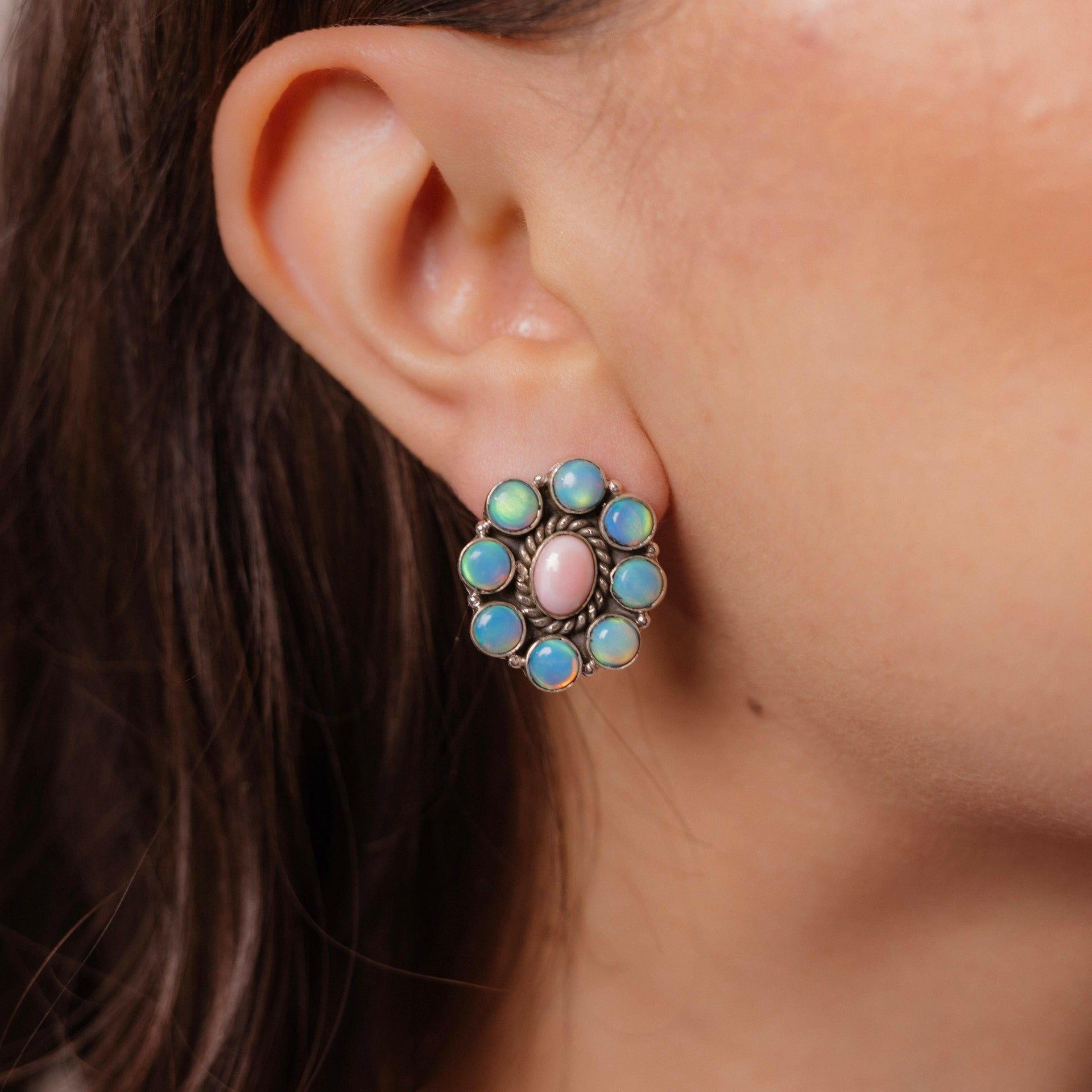 Krush Kandy Original Opal Earrings | Multiple Options-Stud Earrings-Krush Kandy, Women's Online Fashion Boutique Located in Phoenix, Arizona (Scottsdale Area)