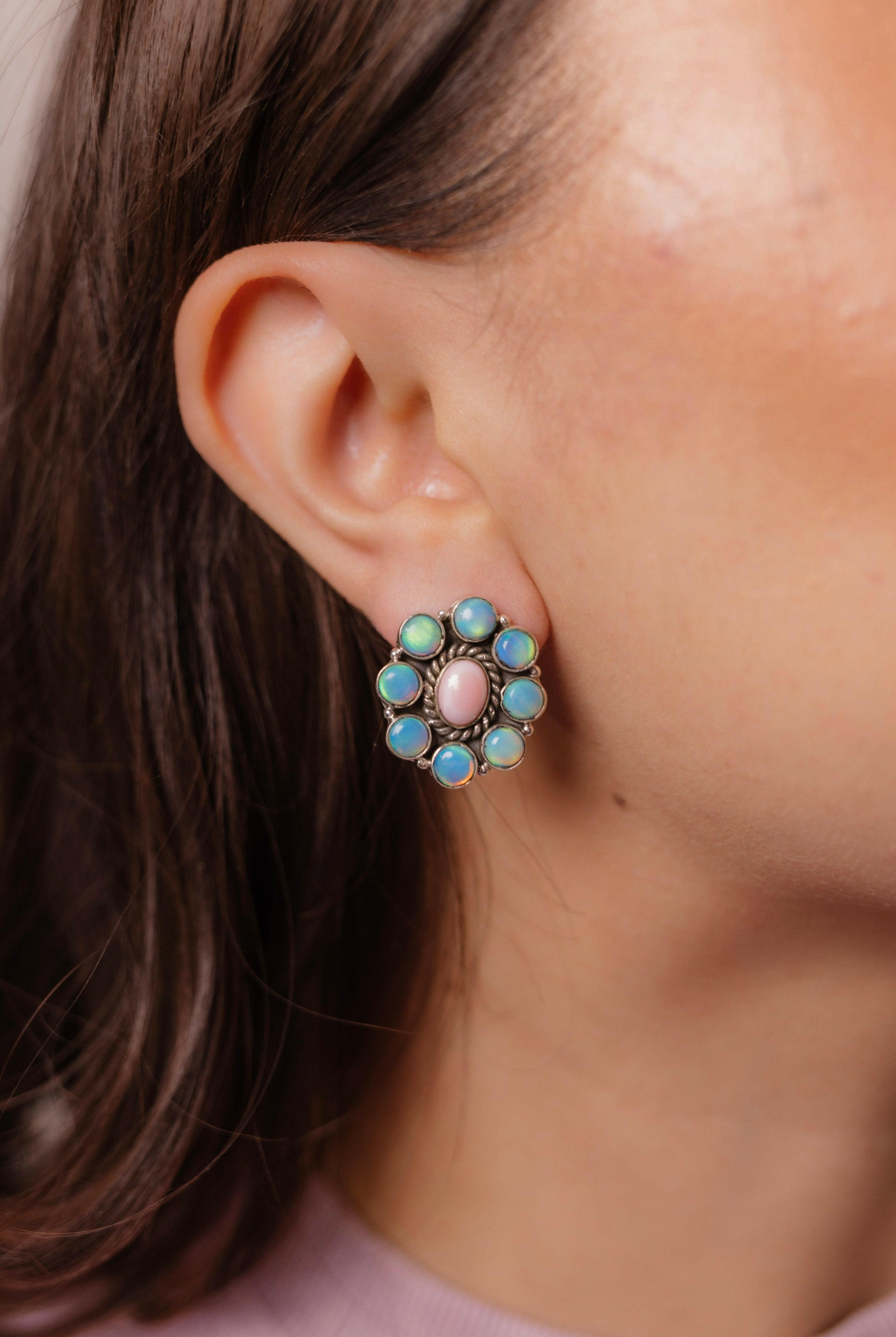 Krush Kandy Original Opal Earrings | Multiple Options-Stud Earrings-Krush Kandy, Women's Online Fashion Boutique Located in Phoenix, Arizona (Scottsdale Area)