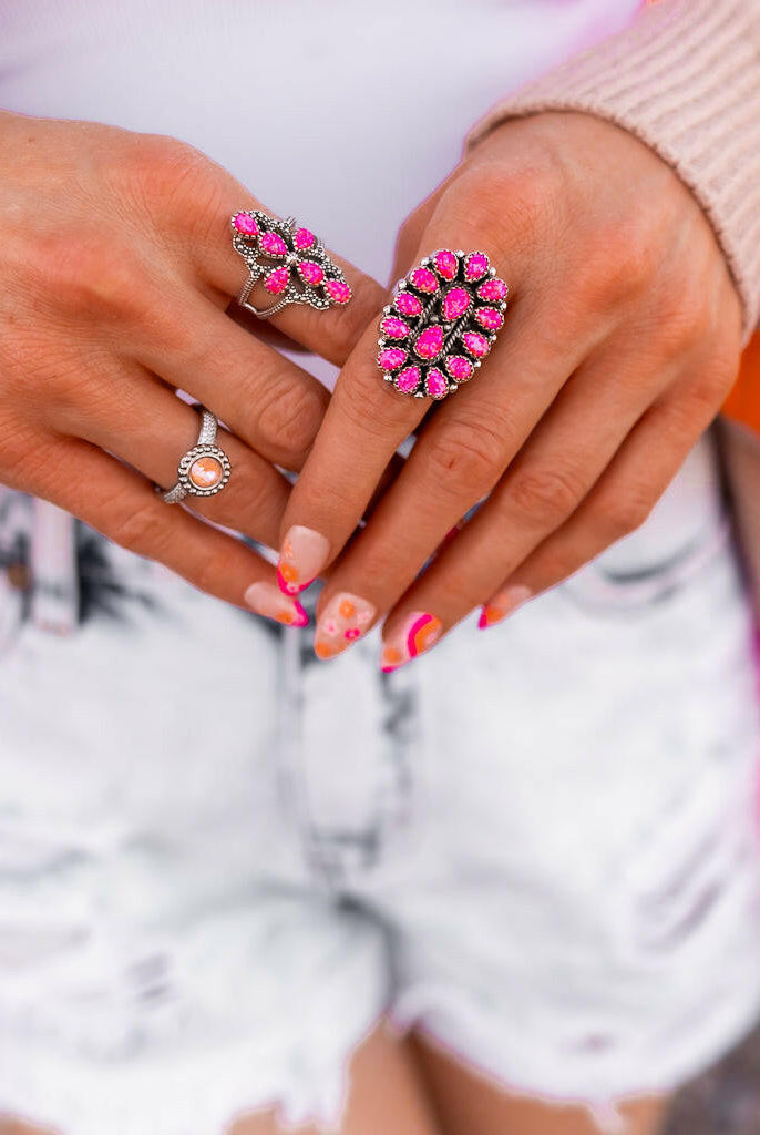 Victoria Sterling Silver Stone Crawler Ring-Crawler Rings-Krush Kandy, Women's Online Fashion Boutique Located in Phoenix, Arizona (Scottsdale Area)