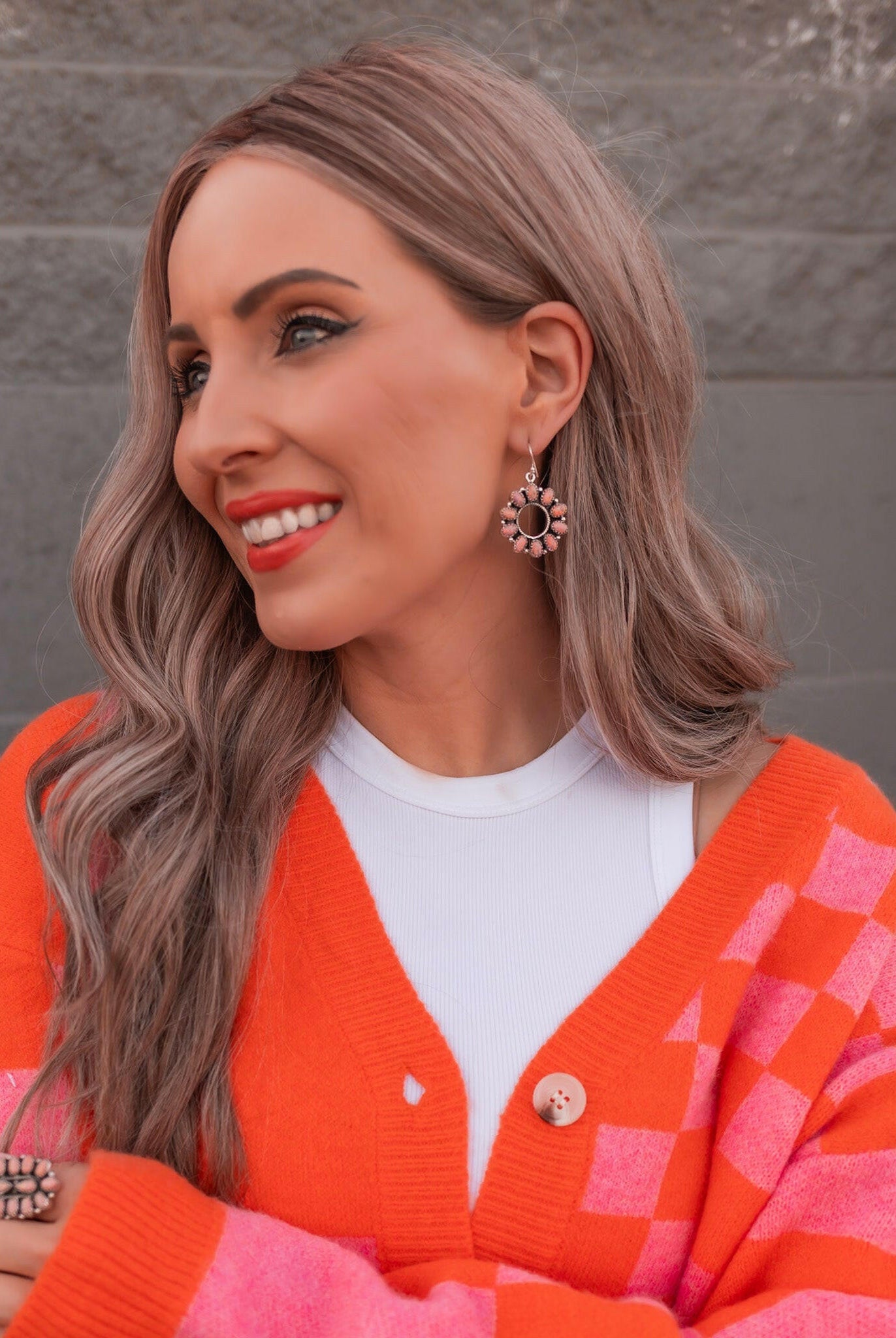 HOLLOW "O" STERLING SILVER EARRINGS-Drop Earrings-Krush Kandy, Women's Online Fashion Boutique Located in Phoenix, Arizona (Scottsdale Area)