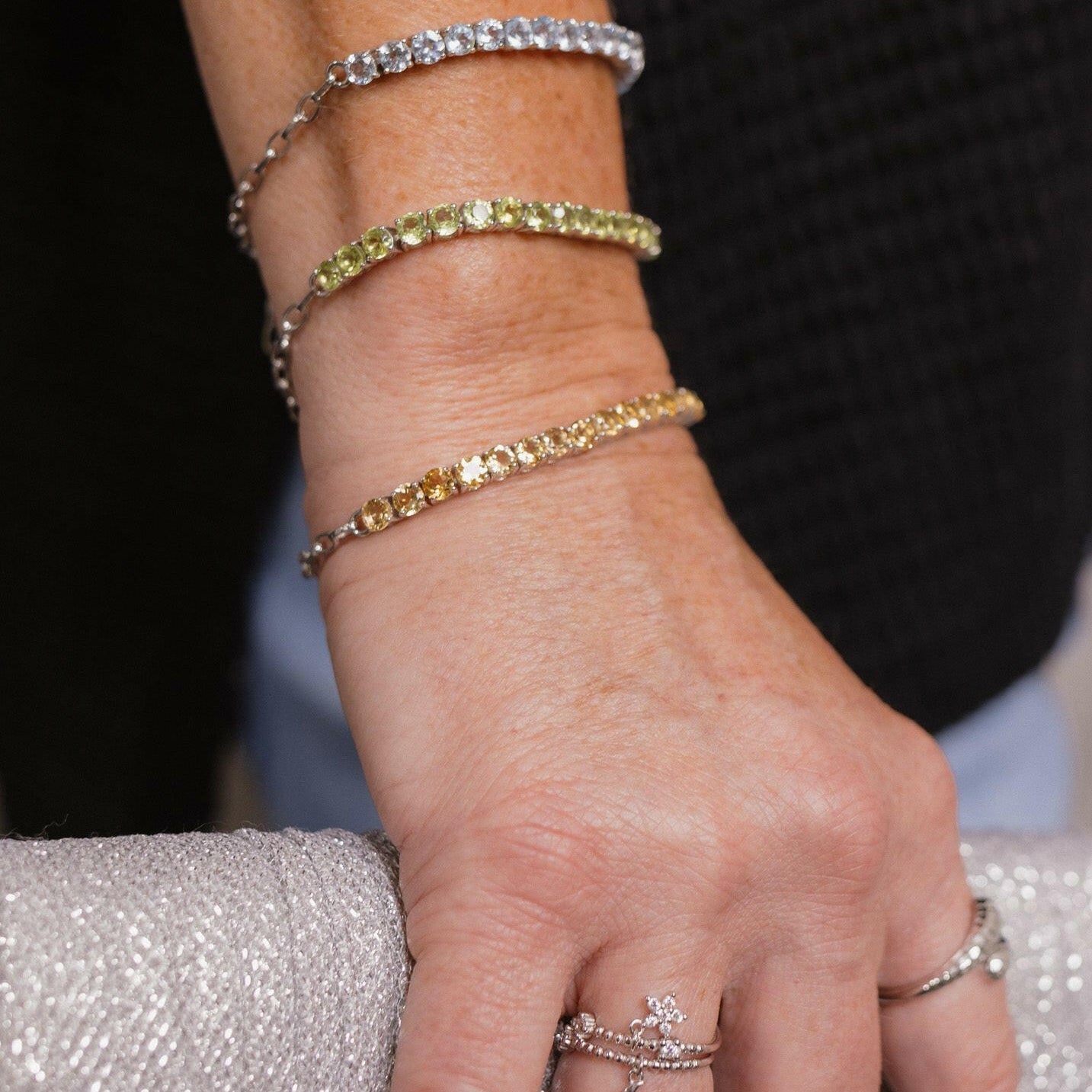 Simple Statement Stone Bracelet-Bracelets-Krush Kandy, Women's Online Fashion Boutique Located in Phoenix, Arizona (Scottsdale Area)