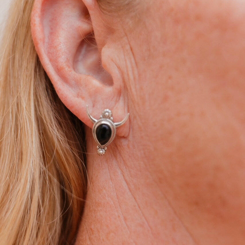 Canyon Wrangler Stud Earrings-Stud Earrings-Krush Kandy, Women's Online Fashion Boutique Located in Phoenix, Arizona (Scottsdale Area)