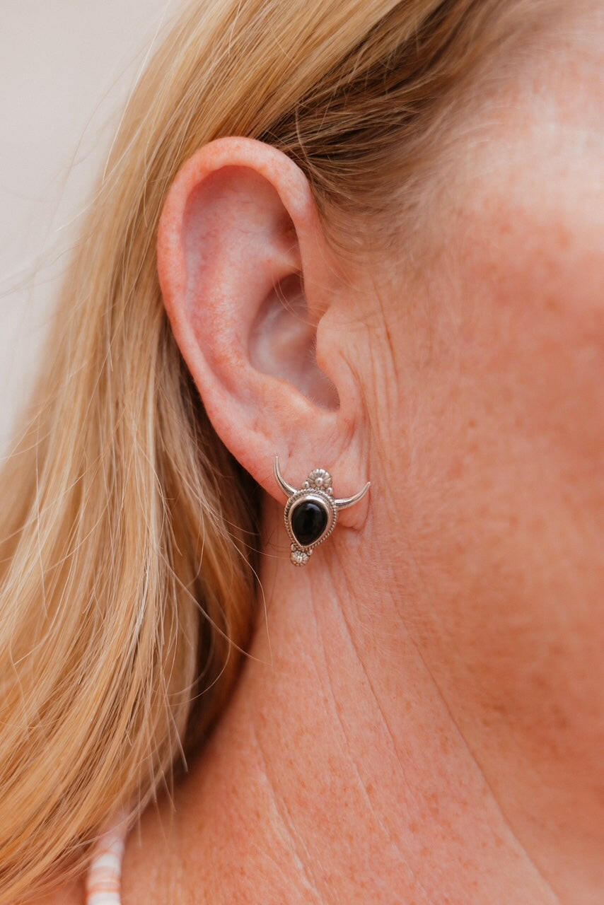 Canyon Wrangler Stud Earrings-Stud Earrings-Krush Kandy, Women's Online Fashion Boutique Located in Phoenix, Arizona (Scottsdale Area)