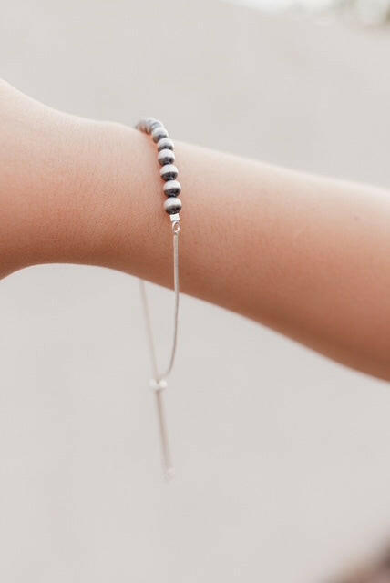 Pull Me Close Desert Pearl Bracelet-Bracelets-Krush Kandy, Women's Online Fashion Boutique Located in Phoenix, Arizona (Scottsdale Area)