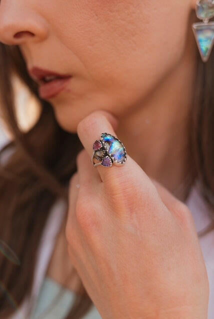 Stand By Me Stone Rings-Rings-Krush Kandy, Women's Online Fashion Boutique Located in Phoenix, Arizona (Scottsdale Area)