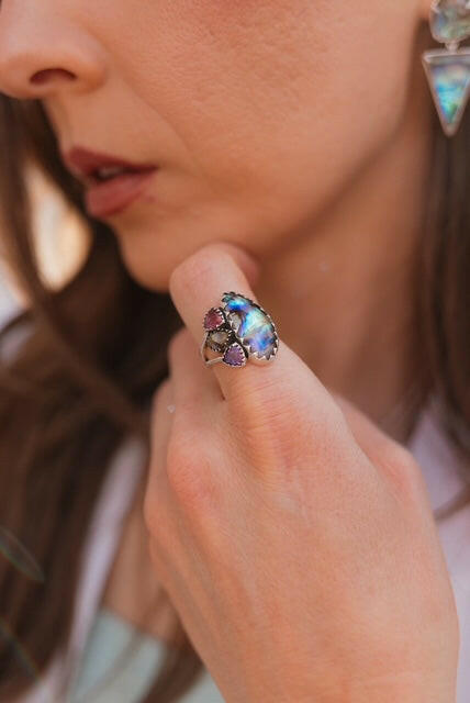 Stand By Me Stone Rings-Rings-Krush Kandy, Women's Online Fashion Boutique Located in Phoenix, Arizona (Scottsdale Area)