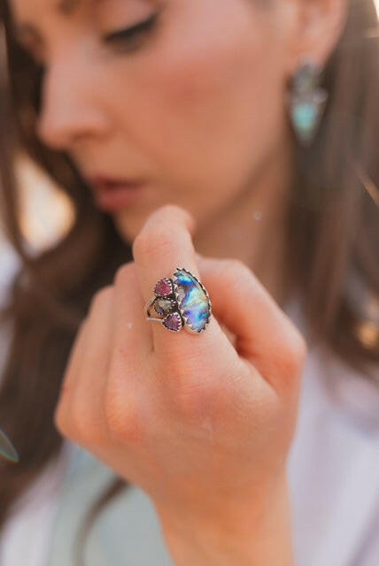 Stand By Me Stone Rings-Rings-Krush Kandy, Women's Online Fashion Boutique Located in Phoenix, Arizona (Scottsdale Area)