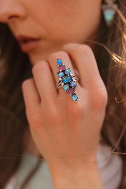 Ethereal Elegance Stone Rings-Rings-Krush Kandy, Women's Online Fashion Boutique Located in Phoenix, Arizona (Scottsdale Area)