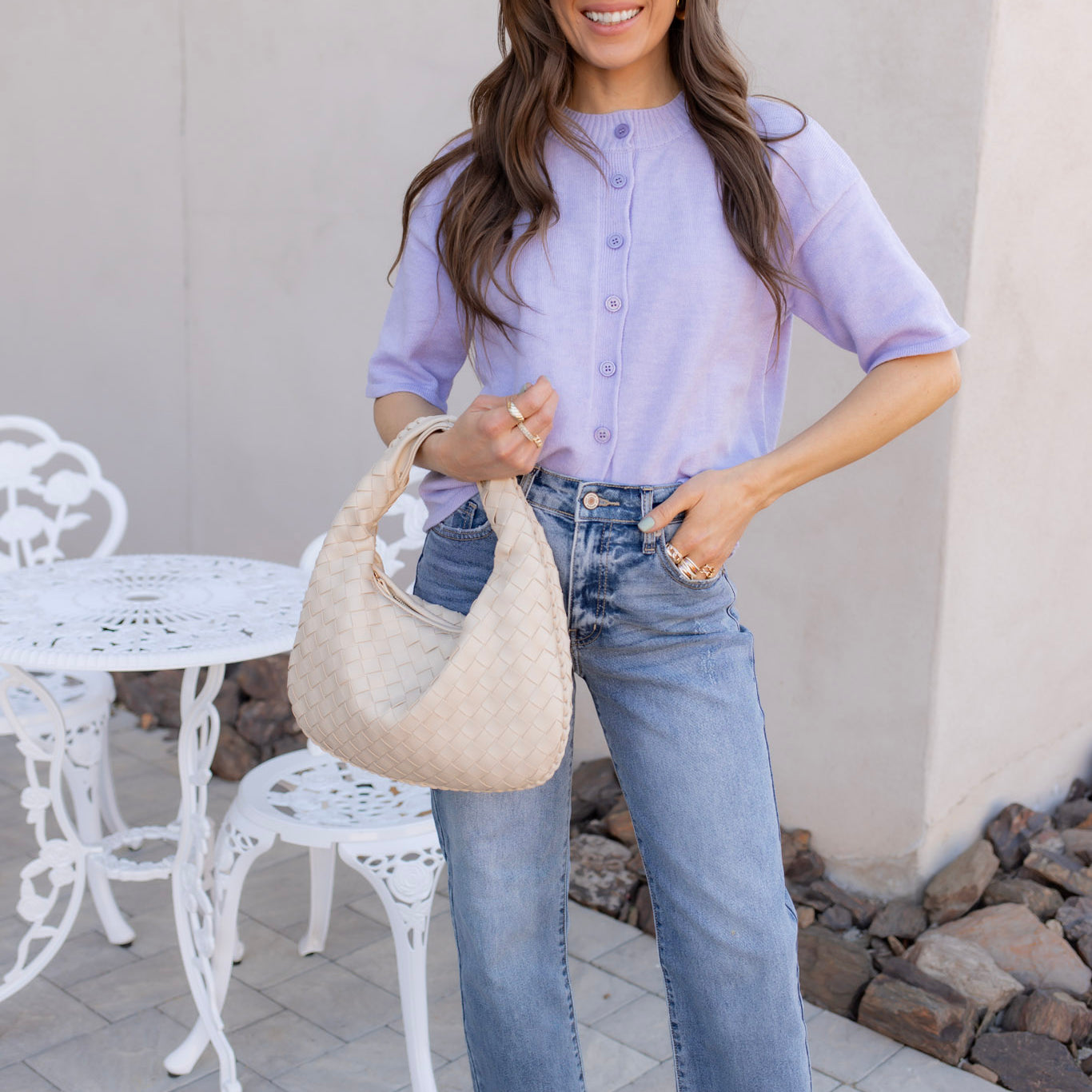 Wendy Woven Shoulder Bag | 5 Colors