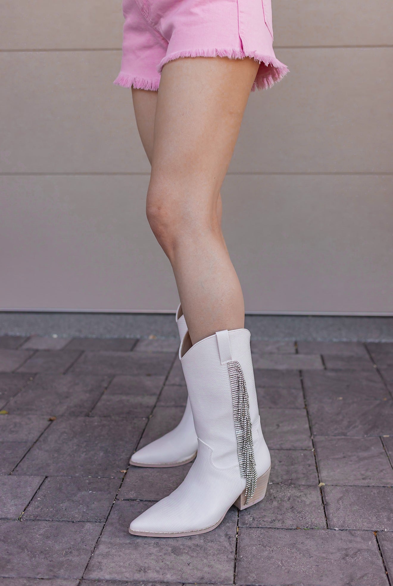Rhinestone Fringe Cowgirl Boots-Boots-Krush Kandy, Women's Online Fashion Boutique Located in Phoenix, Arizona (Scottsdale Area)