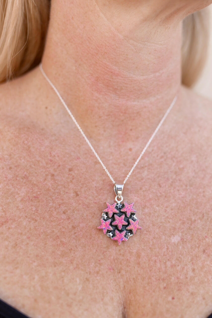 5 Star General Sterling Silver Pendant-Pendant Necklaces-Krush Kandy, Women's Online Fashion Boutique Located in Phoenix, Arizona (Scottsdale Area)