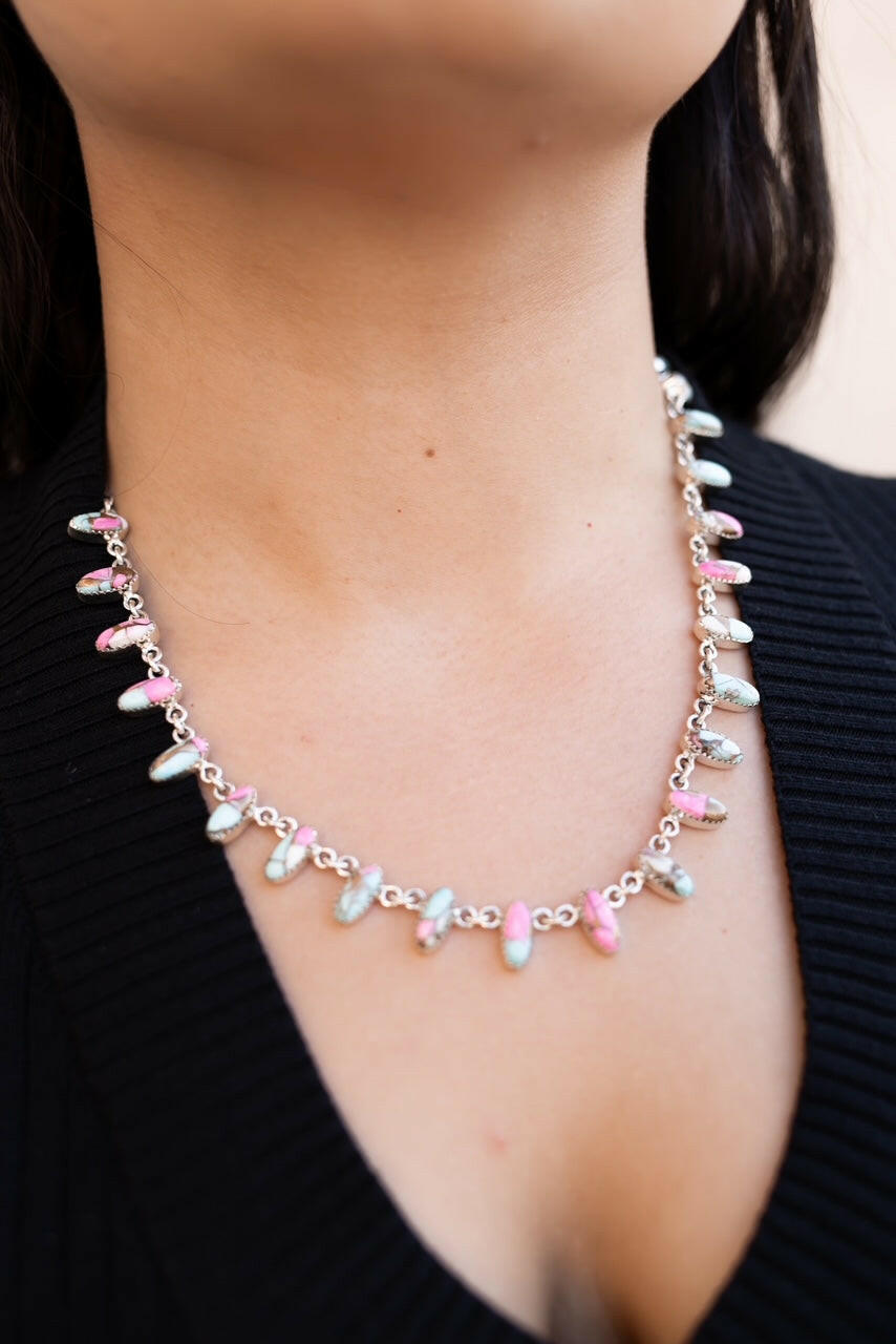 Ultimate Cotton Kandy Cluster Necklace-Necklaces-Krush Kandy, Women's Online Fashion Boutique Located in Phoenix, Arizona (Scottsdale Area)