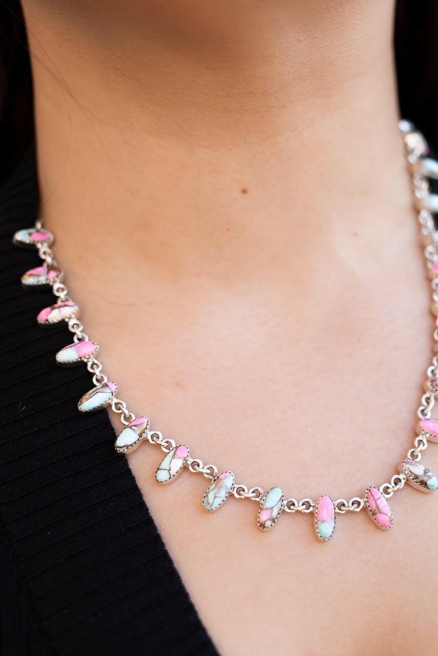 Ultimate Cotton Kandy Cluster Necklace-Necklaces-Krush Kandy, Women's Online Fashion Boutique Located in Phoenix, Arizona (Scottsdale Area)