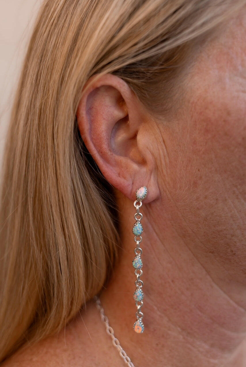 Kandyland Stone Drop Earrings-Earrings-Krush Kandy, Women's Online Fashion Boutique Located in Phoenix, Arizona (Scottsdale Area)