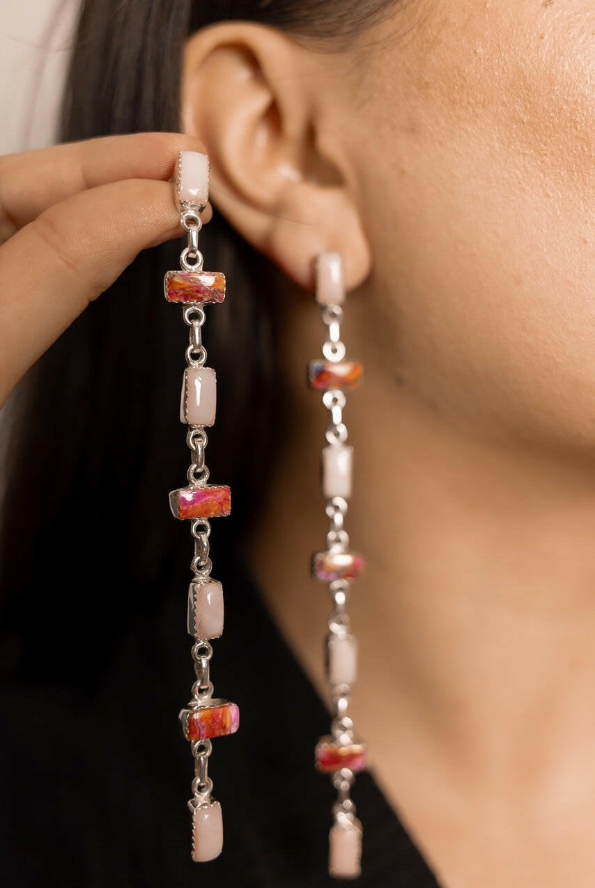 Kristyn's Bar Drop Dance Dangle Earrings-Earrings-Krush Kandy, Women's Online Fashion Boutique Located in Phoenix, Arizona (Scottsdale Area)