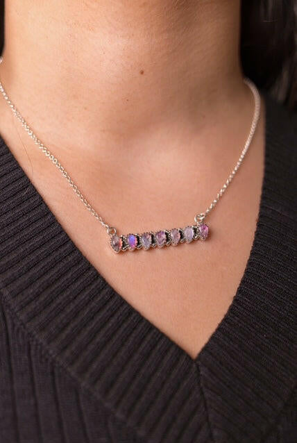 Set the Bar High Sterling Silver Necklace MADE TO ORDER-Bar Necklaces-Krush Kandy, Women's Online Fashion Boutique Located in Phoenix, Arizona (Scottsdale Area)