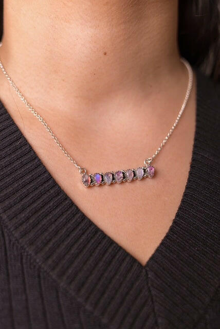 Set the Bar High Sterling Silver Necklace MADE TO ORDER-Bar Necklaces-Krush Kandy, Women's Online Fashion Boutique Located in Phoenix, Arizona (Scottsdale Area)