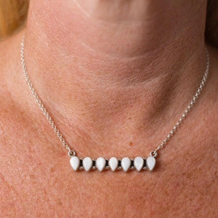 Set the Bar High Sterling Silver Necklace MADE TO ORDER-Bar Necklaces-Krush Kandy, Women's Online Fashion Boutique Located in Phoenix, Arizona (Scottsdale Area)