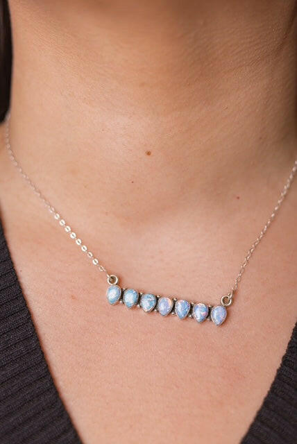 Set the Bar High Sterling Silver Necklace MADE TO ORDER-Bar Necklaces-Krush Kandy, Women's Online Fashion Boutique Located in Phoenix, Arizona (Scottsdale Area)