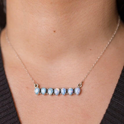 Set the Bar High Sterling Silver Necklace MADE TO ORDER-Bar Necklaces-Krush Kandy, Women's Online Fashion Boutique Located in Phoenix, Arizona (Scottsdale Area)