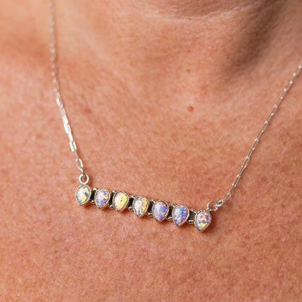 Set the Bar High Sterling Silver Necklace MADE TO ORDER-Bar Necklaces-Krush Kandy, Women's Online Fashion Boutique Located in Phoenix, Arizona (Scottsdale Area)