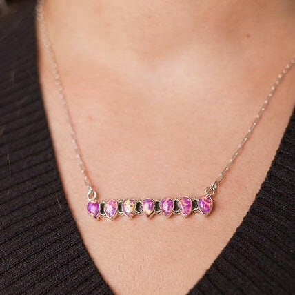 Set the Bar High Sterling Silver Necklace MADE TO ORDER-Bar Necklaces-Krush Kandy, Women's Online Fashion Boutique Located in Phoenix, Arizona (Scottsdale Area)