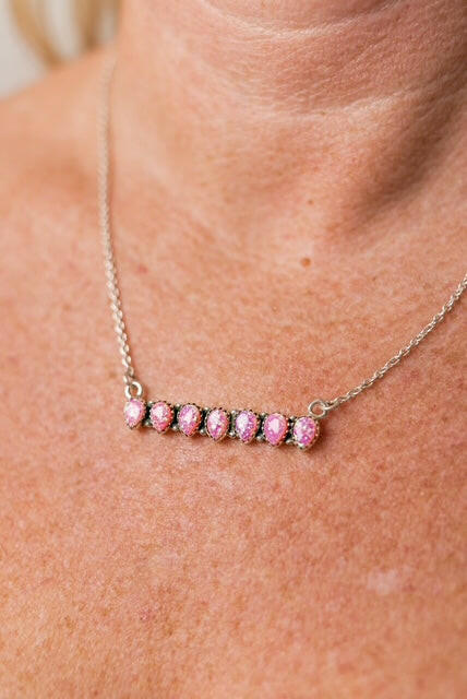 Set the Bar High Sterling Silver Necklace MADE TO ORDER-Bar Necklaces-Krush Kandy, Women's Online Fashion Boutique Located in Phoenix, Arizona (Scottsdale Area)