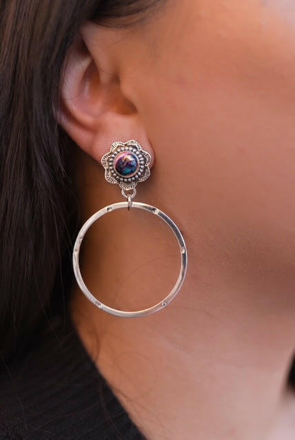 Desert Bliss Single Stone Earrings-Earrings-Krush Kandy, Women's Online Fashion Boutique Located in Phoenix, Arizona (Scottsdale Area)