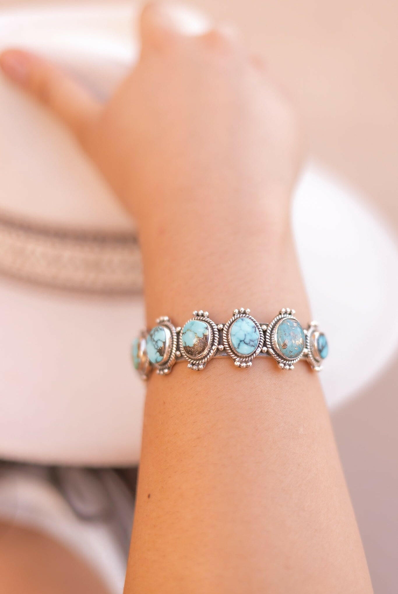 One Of A Kind Stone Bangles-Bracelets-Krush Kandy, Women's Online Fashion Boutique Located in Phoenix, Arizona (Scottsdale Area)