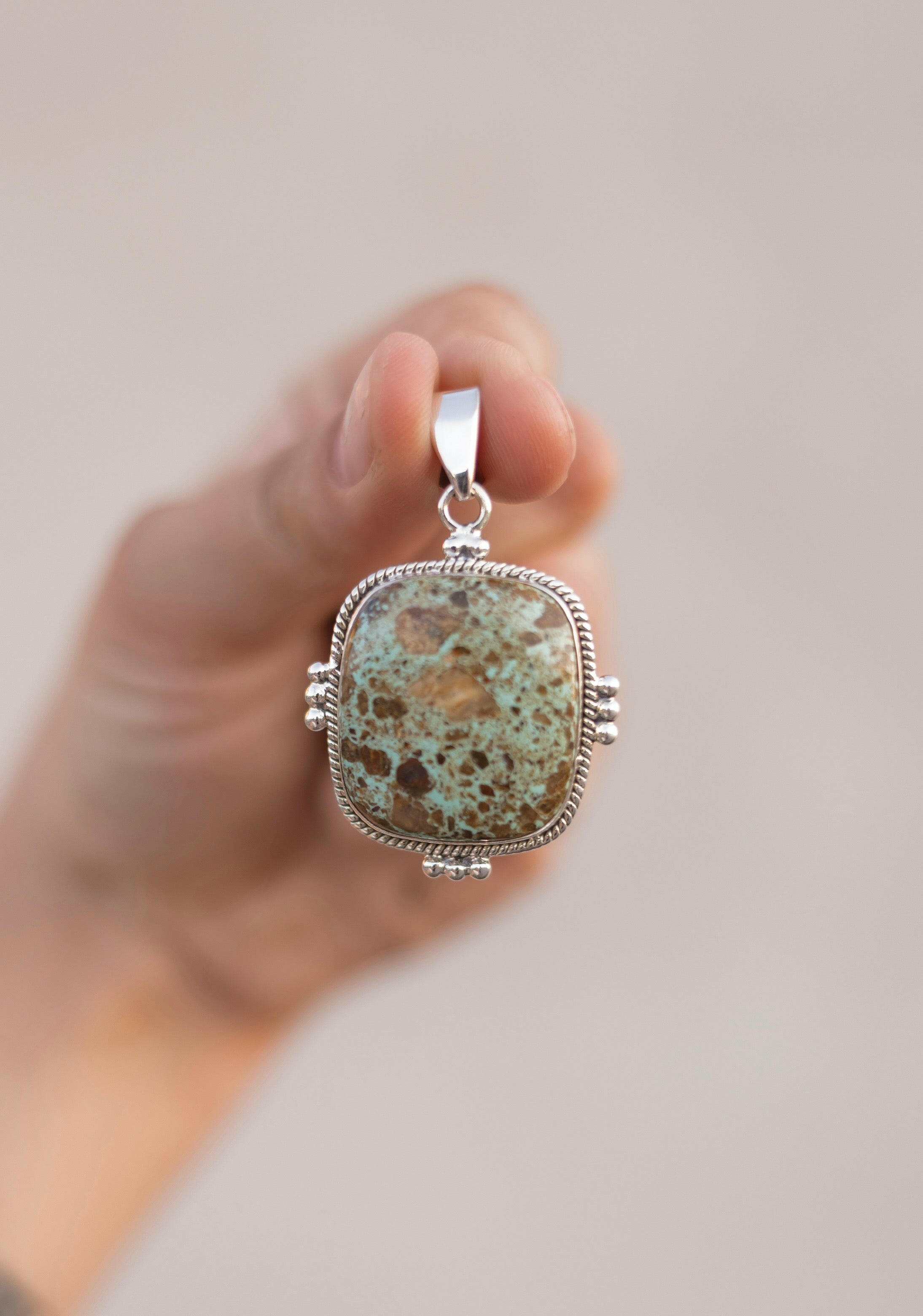 Wild & Free Turquoise Slab Pendants-Necklaces-Krush Kandy, Women's Online Fashion Boutique Located in Phoenix, Arizona (Scottsdale Area)