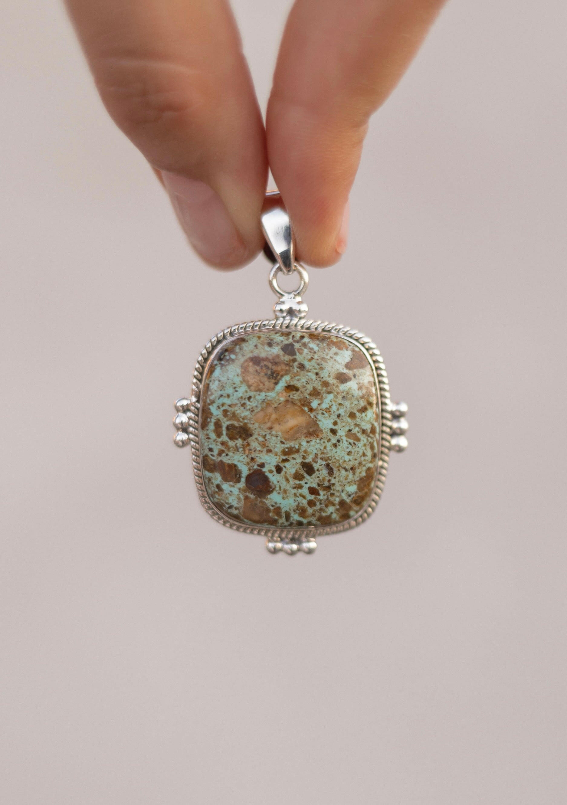 Wild & Free Turquoise Slab Pendants-Necklaces-Krush Kandy, Women's Online Fashion Boutique Located in Phoenix, Arizona (Scottsdale Area)