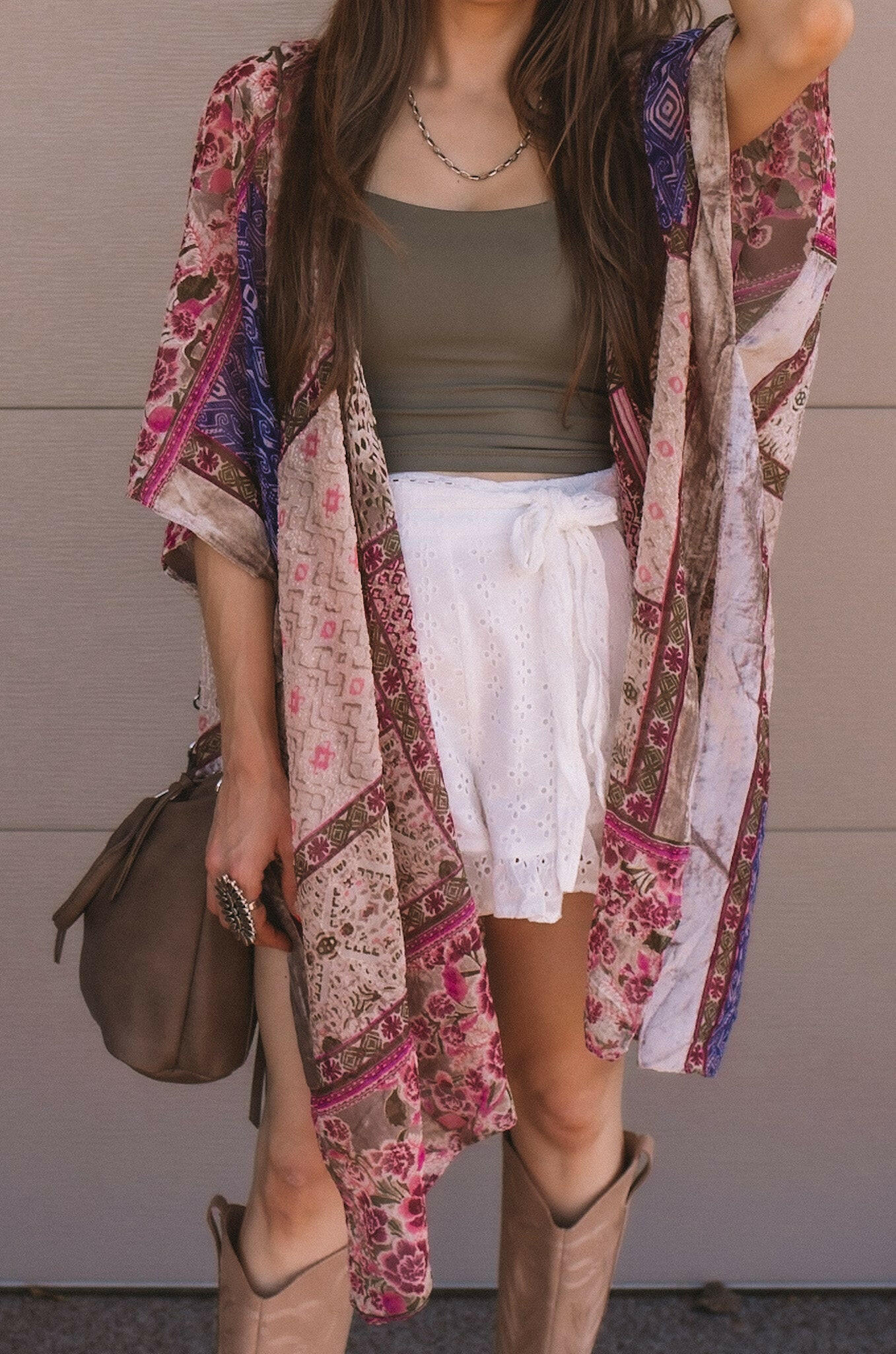 Bohemian Burnout Velvet Kimono-Kimonos-Krush Kandy, Women's Online Fashion Boutique Located in Phoenix, Arizona (Scottsdale Area)