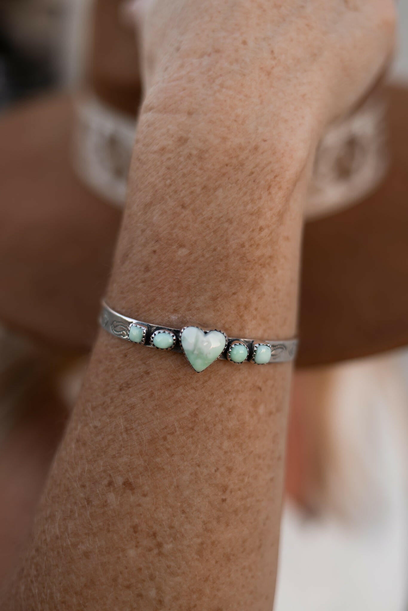 Paloma Heart Cuffs-Bracelets-Krush Kandy, Women's Online Fashion Boutique Located in Phoenix, Arizona (Scottsdale Area)